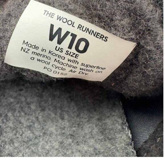 Allbirds Wool Runner Mizzle Water Repellent Warm Minimalist Sneakers Women's 10 - Picture 8 of 9